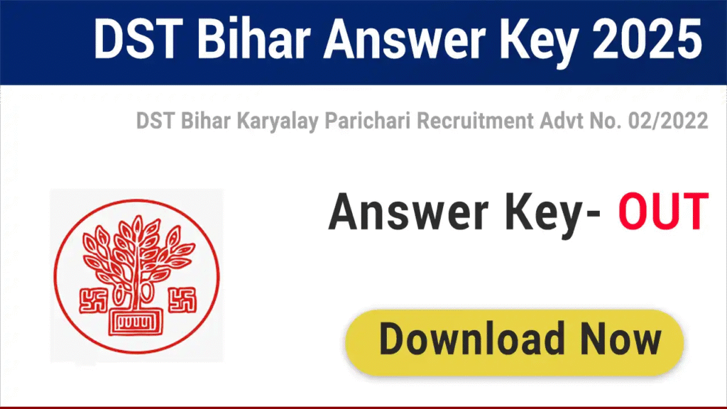 BSSC Karyalay Parichari Answer Key 2025 Released